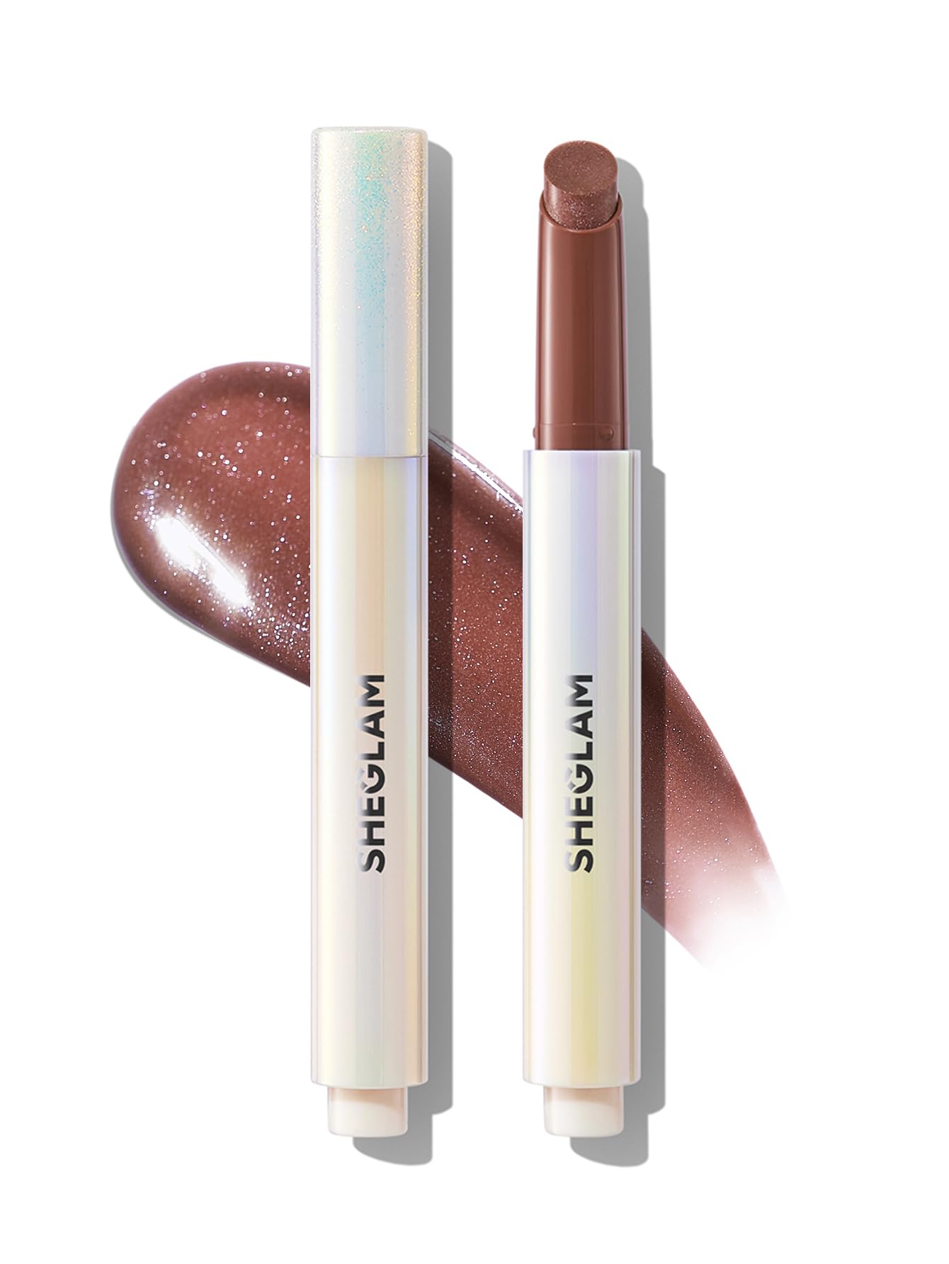 SHEGLAM Pout-Perfect Moisturizing Solid Lip Gloss Shimmer Lip Plumper - Violet Fizz - Maple Wellness Supplements