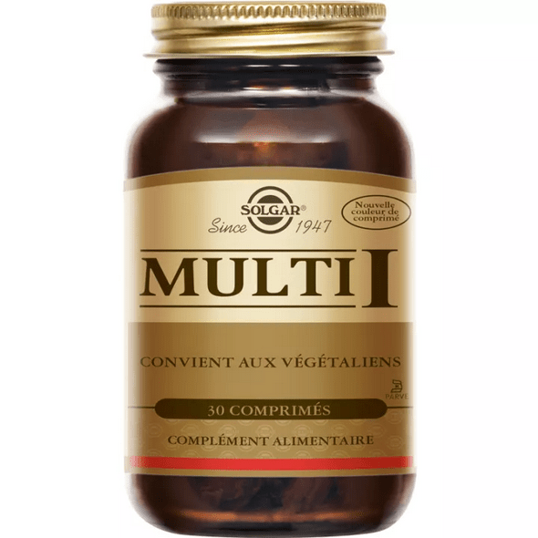 Solgar Multi I 30 tablets - Maple Wellness Supplements