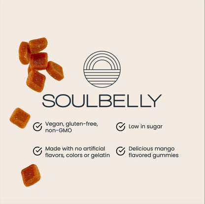 SOULBELLY Super Immunity | Remedy Vitamin Gummies for Immune Support | Vegan | Gluten-Free | Non-GMO | 60 Count - Maple Wellness Supplements