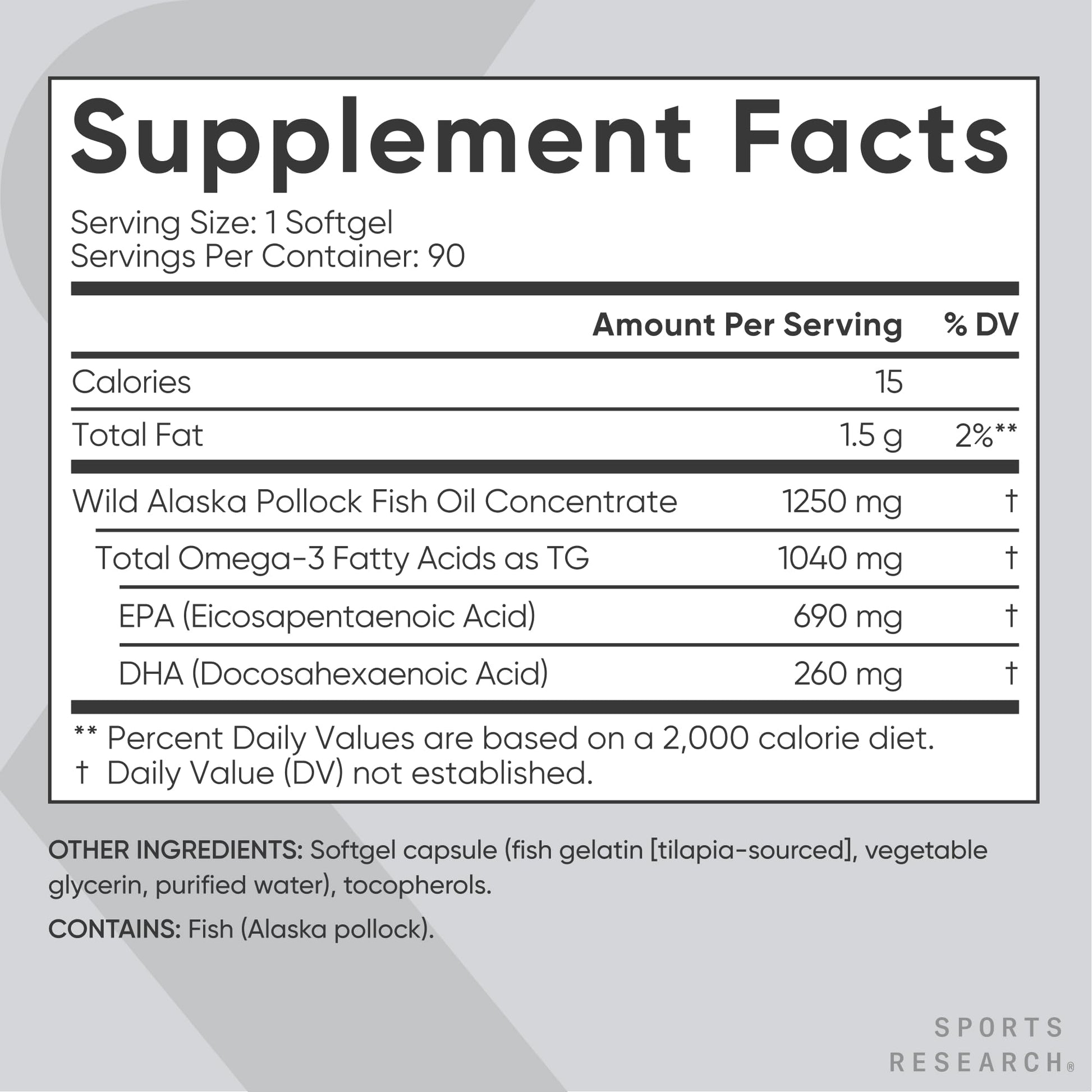 Sports Research® Multivitamins Pack - Triple Strength Omega-3 Fish Oil 1250 + 160 mg Chelated Magnesium Glycinate + Vegan Vitamin D 5000iu & Mk7 Vitamin K 100mcg - Maple Wellness Supplements