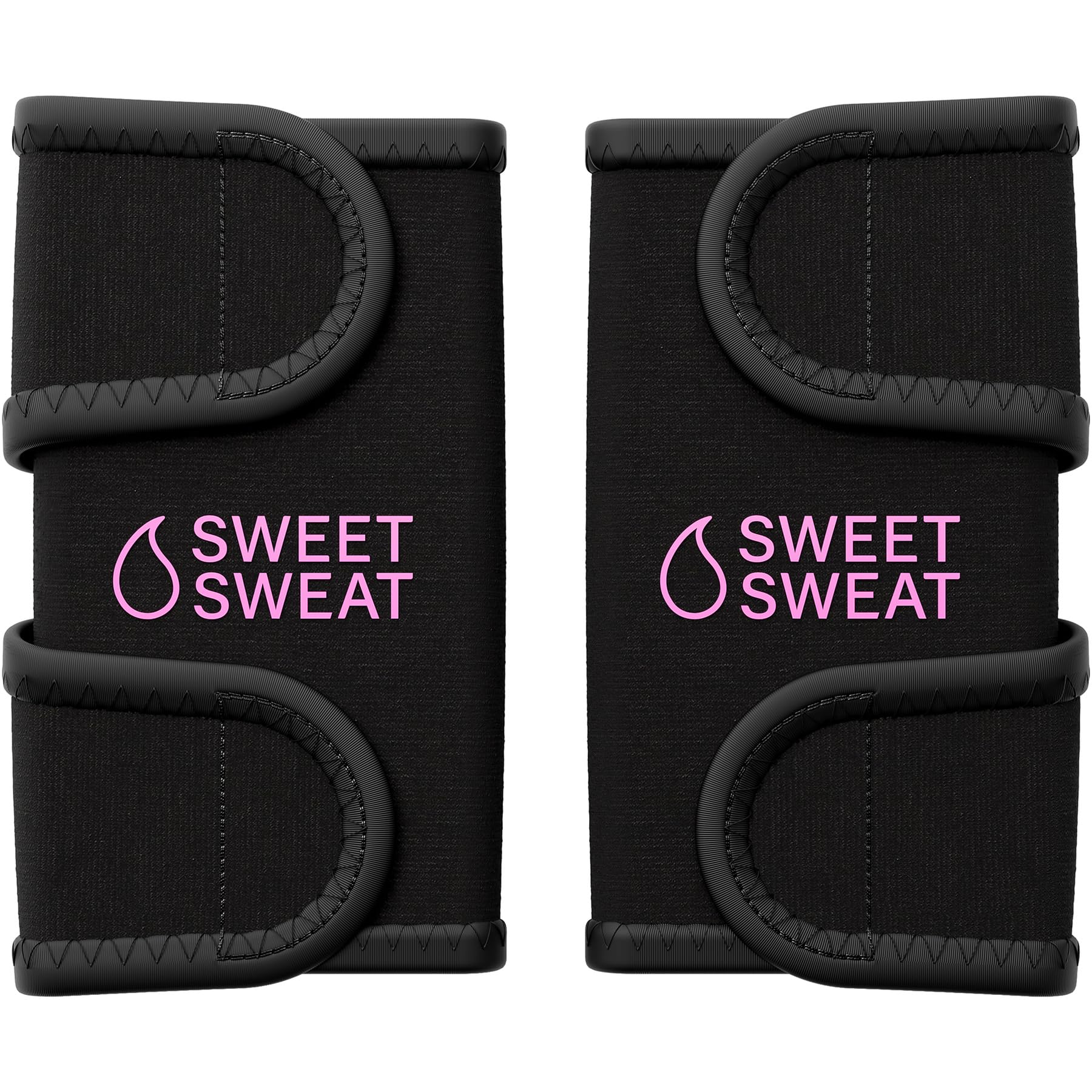 Sports Research Sweet Sweat® Arm Trimmers - Premium Sweat-Enhancing Arm Wraps for Women & Men - 3 Adjustable Sizes - Maple Wellness Supplements