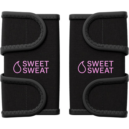 Sports Research Sweet Sweat® Arm Trimmers - Premium Sweat-Enhancing Arm Wraps for Women & Men - 3 Adjustable Sizes - Maple Wellness Supplements