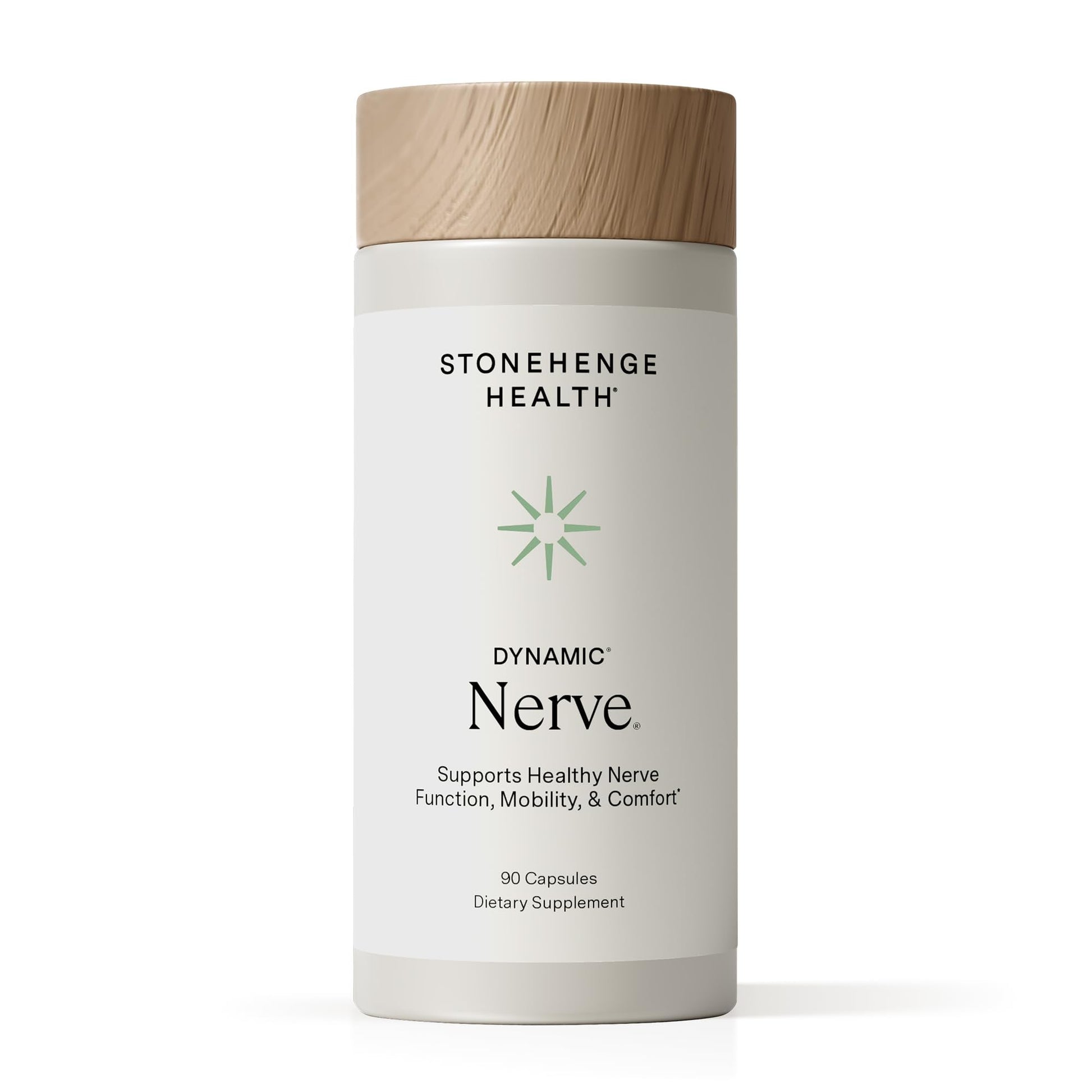 Stonehenge Health Dynamic Nerve Supplement - Supports Nerve Function in Fingers, Toes, Hands, and Feet with Alpha Lipoic Acid ALA, Benfotiamine - Maple Wellness Supplements