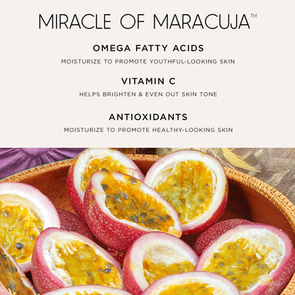 tarte maracuja juicy lip balm gloss – Viral Nourishing Lip Butter Color with High-Shine Hydration, Skincare Infused with Vitamin E, Vegan & Cruelty-Free, full size, Rose - Maple Wellness Supplements