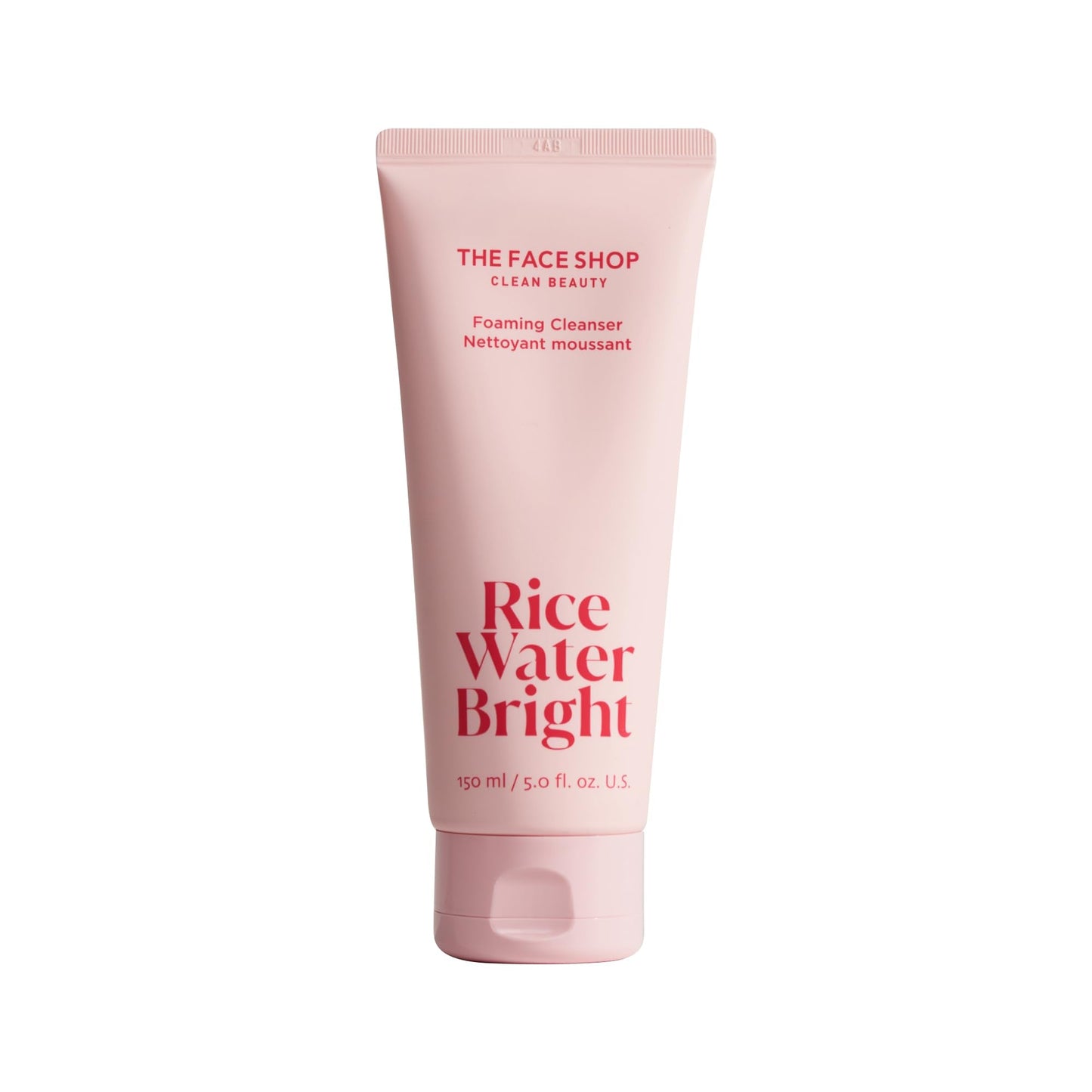 The Face Shop Rice Water Bright Foaming Facial Cleanser with Ceramide, Gentle Face Wash for Hydrating & Moisturizing, - Maple Wellness Supplements