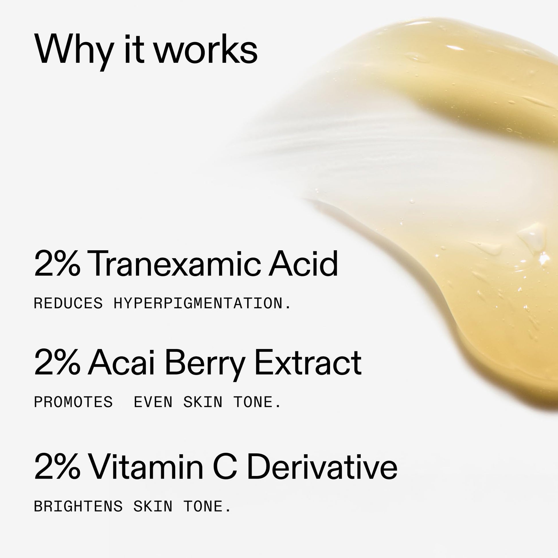 The INKEY List Tranexamic Acid Serum, Helps Reduce Appearance of Skin Discoloration - Maple Wellness Supplements