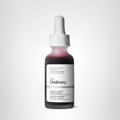 The Ordinary AHA 30% + BHA 2% Peeling Solution, Advanced Exfoliating Peel for Brighter Skin, 1 Fl Oz - Maple Wellness Supplements