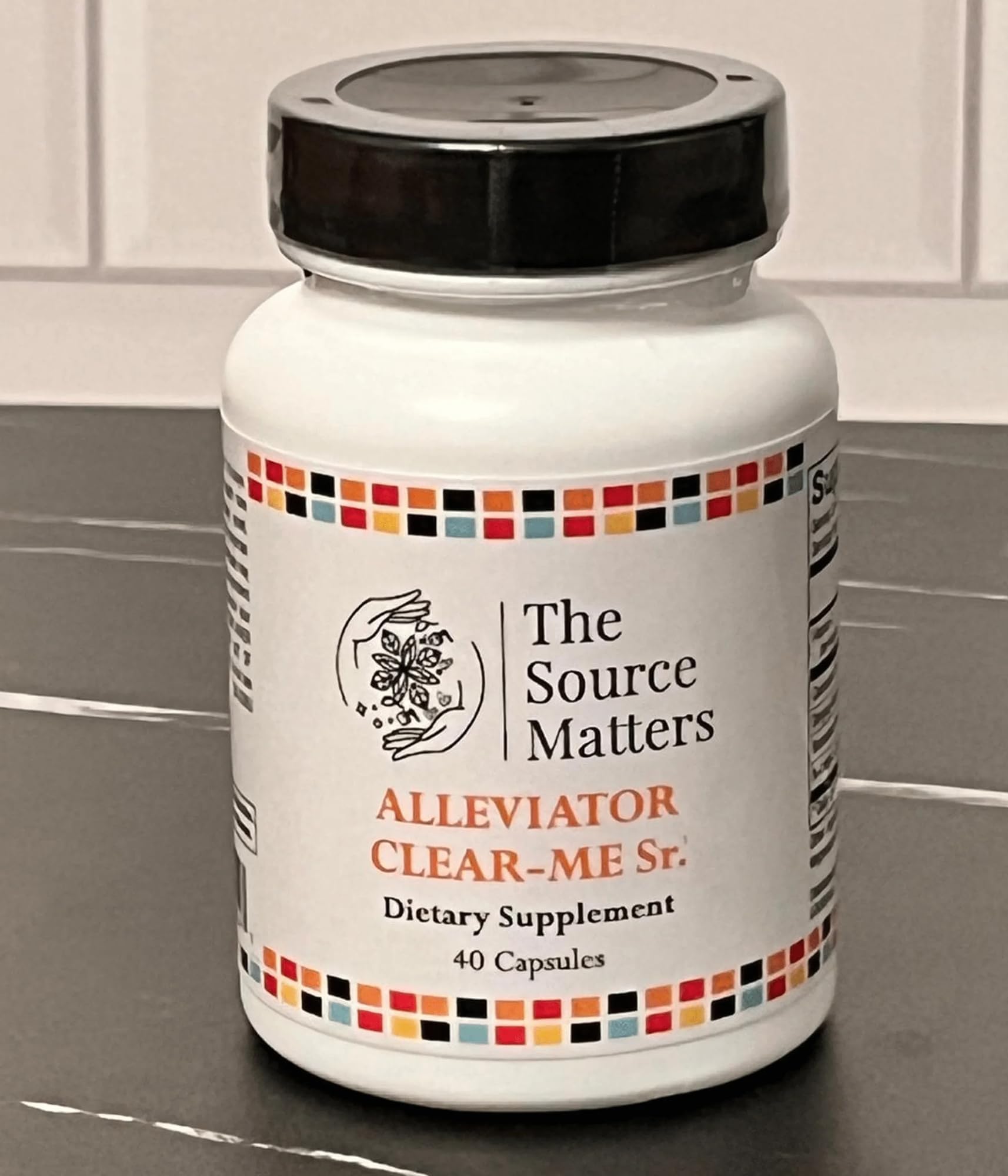 The Source Matters Alleviator Clear-ME SR Seasonal Allergy Relief and Immune Support | Quercetin, Bromelain, Stinging Nettles, NAC, and Vitamin C (40 Capsules) - Maple Wellness Supplements