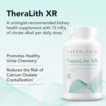 TheraLith XR Calcium Oxalate Reduction Supplement | Kidney & Urine Chemistry Health - Maple Wellness Supplements