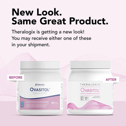 Theralogix Ovasitol Inositol Powder - 180 Servings - Myo-Inositol & D-Chiro Inositol - Maple Wellness Supplements