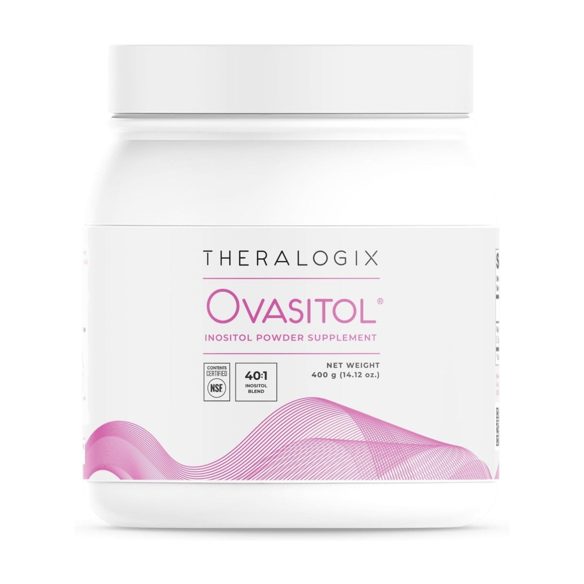 Theralogix Ovasitol Inositol Powder - 180 Servings - Myo-Inositol & D-Chiro Inositol - Maple Wellness Supplements