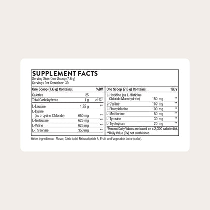 THORNE - Amino Complex - Clinically-Validated EAA and BCAA Powder for Pre or Post-Workout - Promotes Lean Muscle Mass & Exercise Recovery - Berry - NSF Certified for Sport - Maple Wellness Supplements