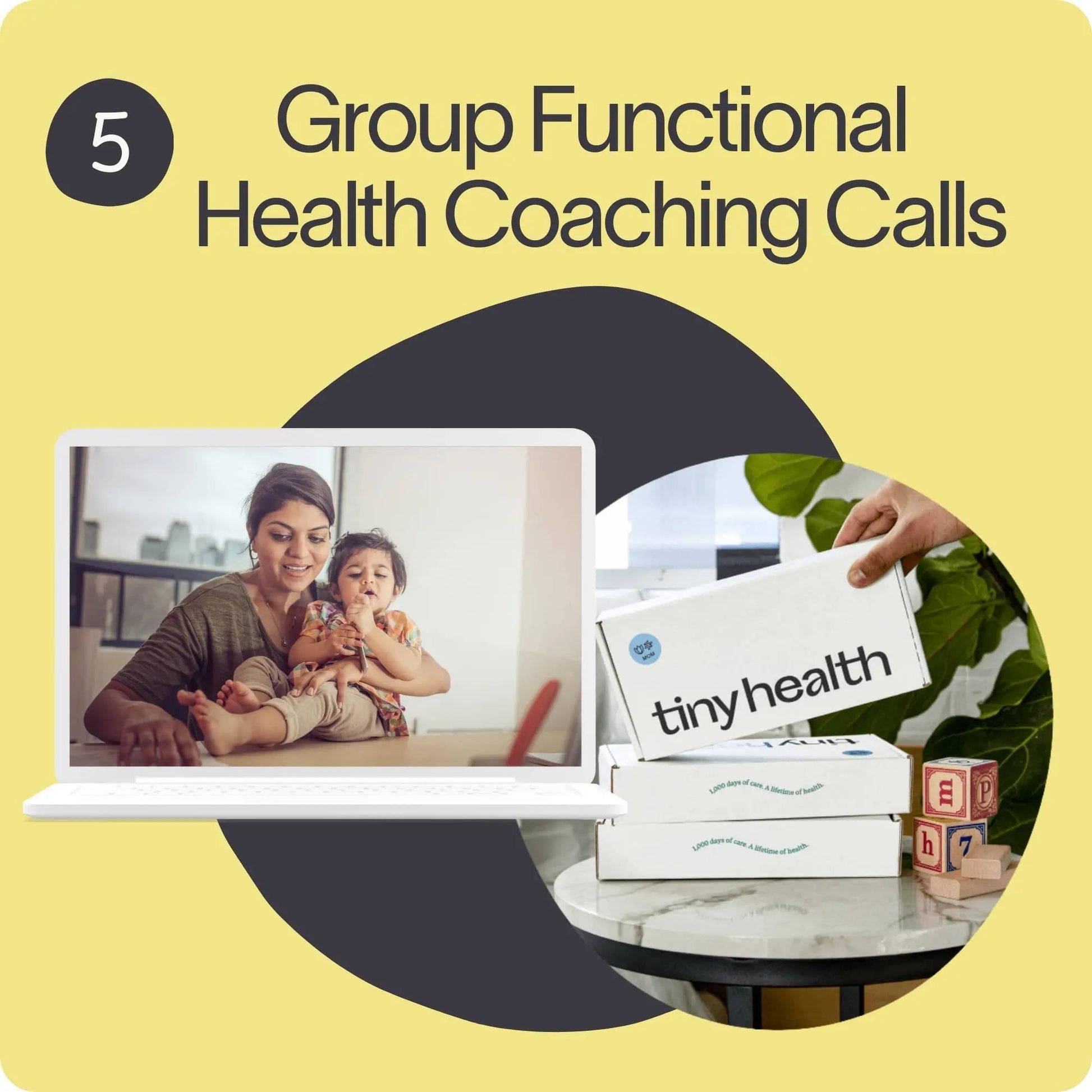 Tiny Health Baby Gut Health Test Kit for Babies and Toddlers, Fast & Mess-Free with Easy at Home Test, 3-4 Weeks Results, Expert Insights - Maple Wellness Supplements