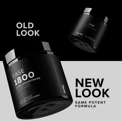 Toniiq Ease with DHM - Full Liver Support for a Night Out - 120 Capsules - 50x Super Concentrated Extract - Maple Wellness Supplements