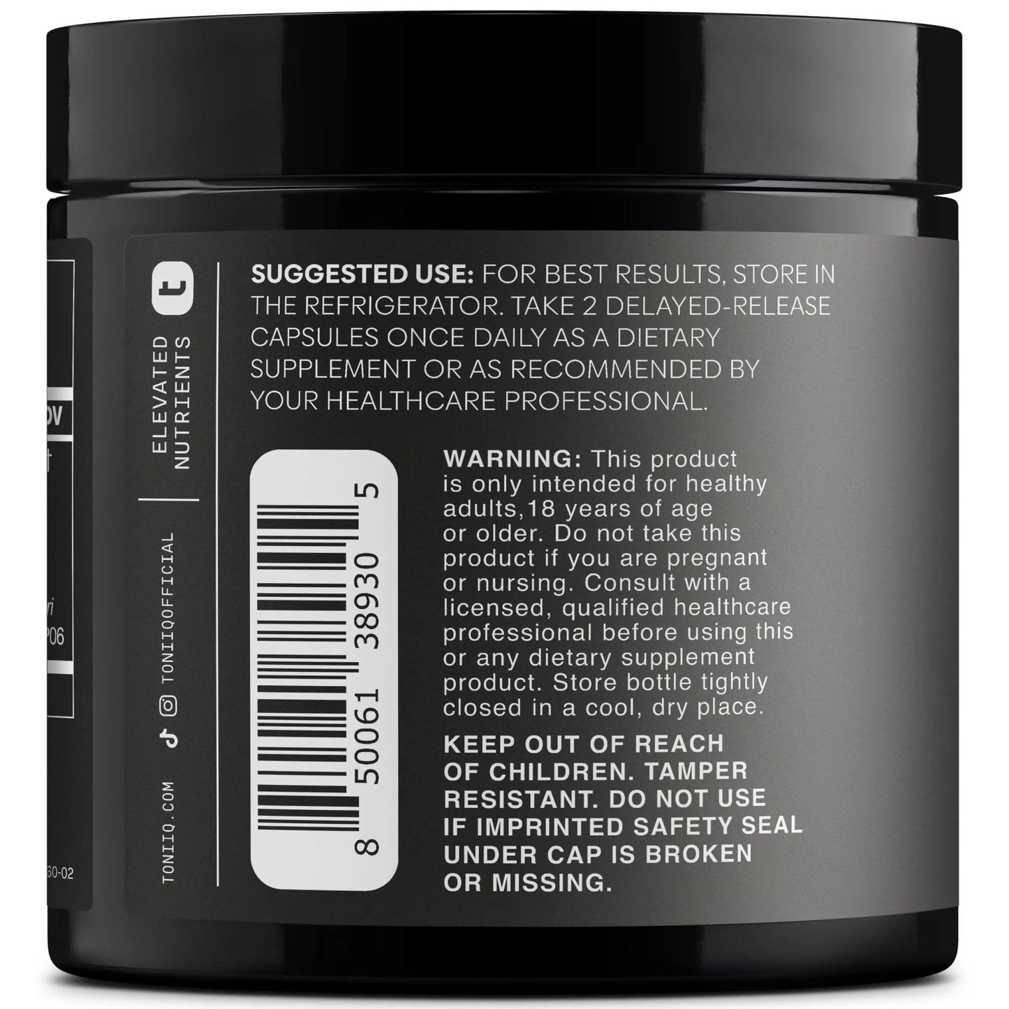 Toniiq Mens Probiotic with 20 Verified Strains – 200 Bilion CFU + 200mg FOS Prebiotic – Mens Probiotics for Gut Health - Cold-Chain & Delayed-Release – Lab-Tested Synbiotic Formula - Maple Wellness Supplements