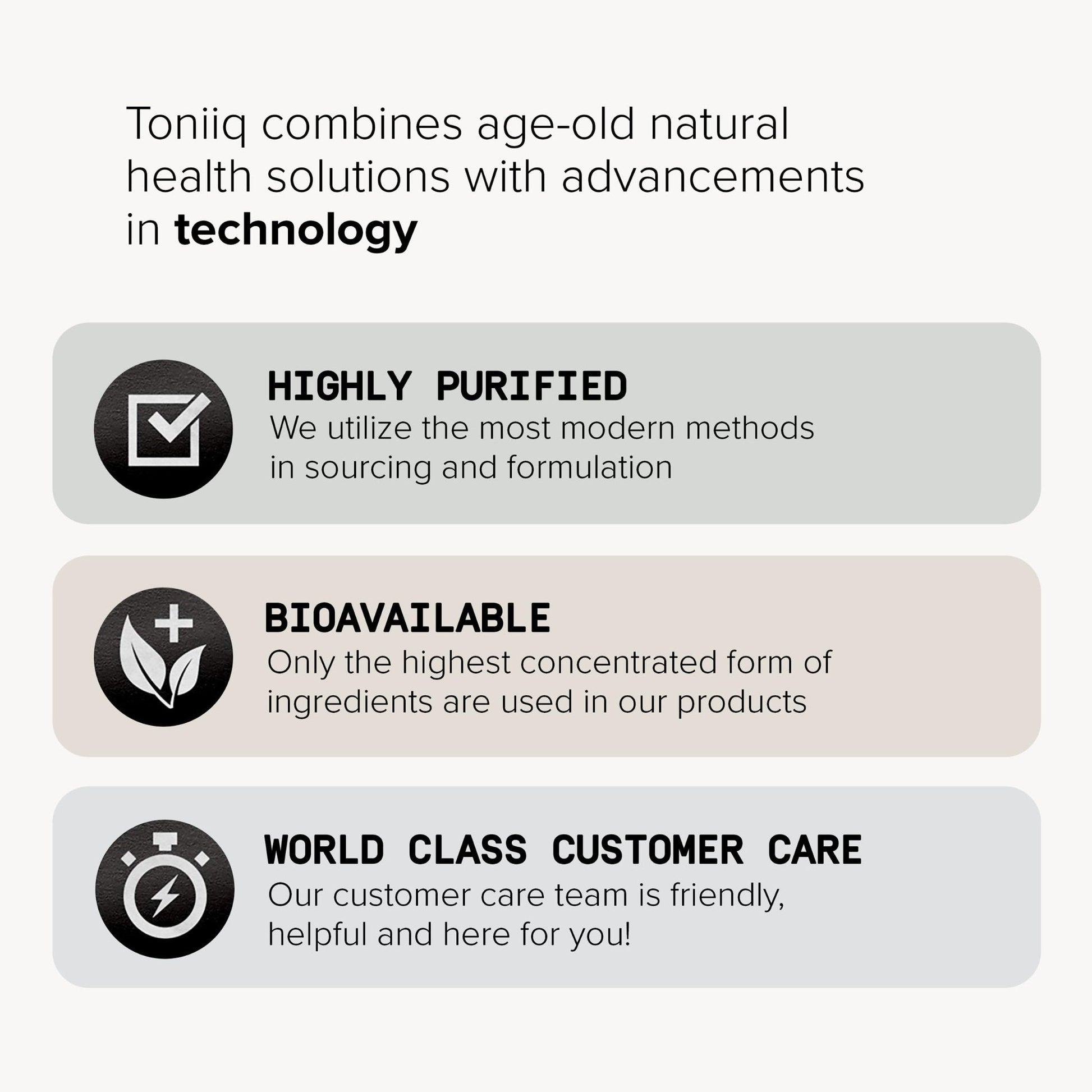 Toniiq Ultra High Strength Berberine HCl 500mg from The Himalayas - Berberine Suppleme - Maple Wellness Supplements