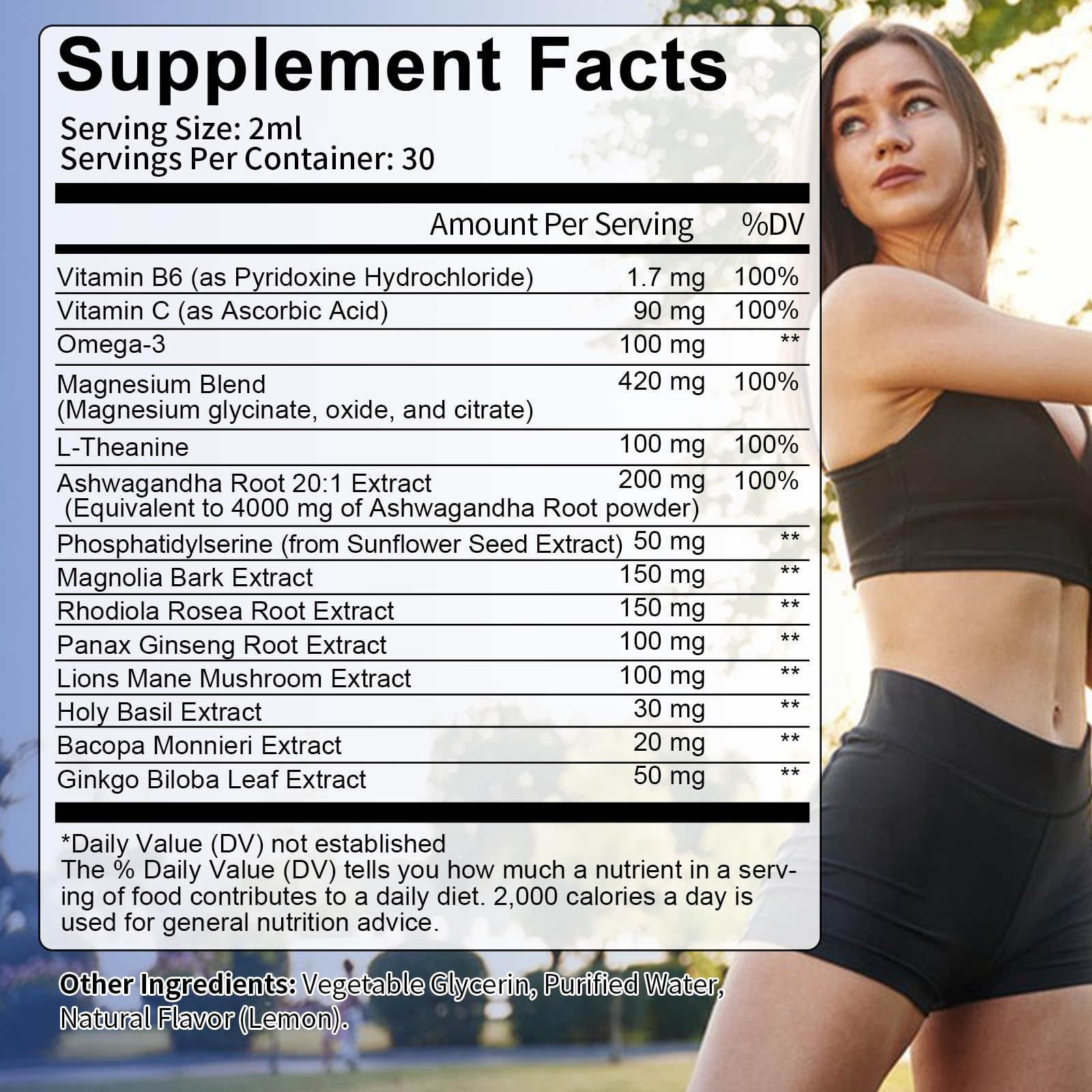 Totaria cortisol Supplement Liquid Drops Hormone Balance for Women Men with Magnesium Complex,Ashwagandha,Rhodiola Rosea,L Theanine,Phosphatidylserine Supplements Mood, Focus, Sleep Support 2 FL.OZ - Maple Wellness Supplements