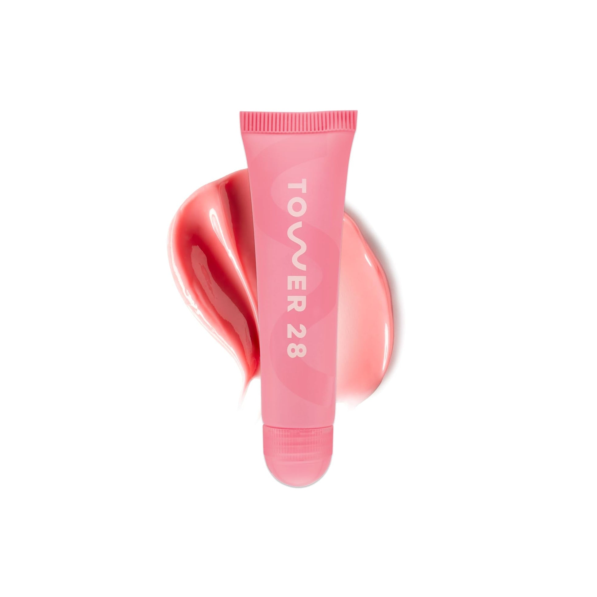Tower 28 LipSoftie Tinted Lip Balm Treatment - Hydrating Glossy Balm + Overnight Lip Mask with Jojoba Oil + Shea Butter - Sweet - Maple Wellness Supplements