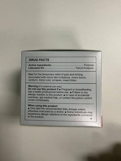 Treatonic Maximum Strength Numbing Cream: Numbing Cream for Discomfort, Burn, Itch & Pain Relief - Fast-Acting, Soothing Topical Anesthetic with Menthol & Emu Oil for Hemorrhoid Treatment – 1.7oz - Maple Wellness Supplements