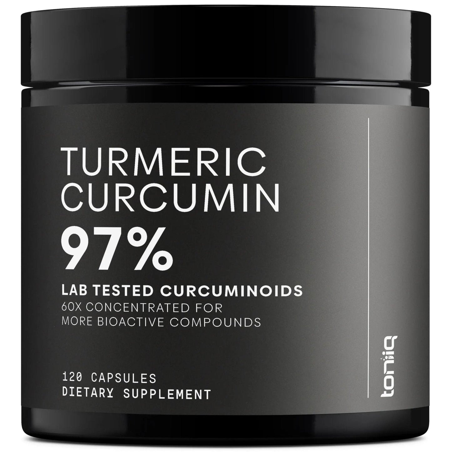 Turmeric Curcumin - Ultra High Potency 60:1 Extract with 97% Curcuminoids - 1200mg Per Serving - Black Pepper & MCT Oil for Enhanced Absorption - Third-Party Lab Tested - 120 Capsules - Maple Wellness Supplements
