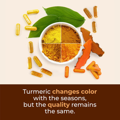 Turmeric with Black Pepper - High Potency Organic 1200mg Turmeric Curcumin Supplement for Joint Support & Digestive Health - Curcumin with Black Pepper - Maple Wellness Supplements