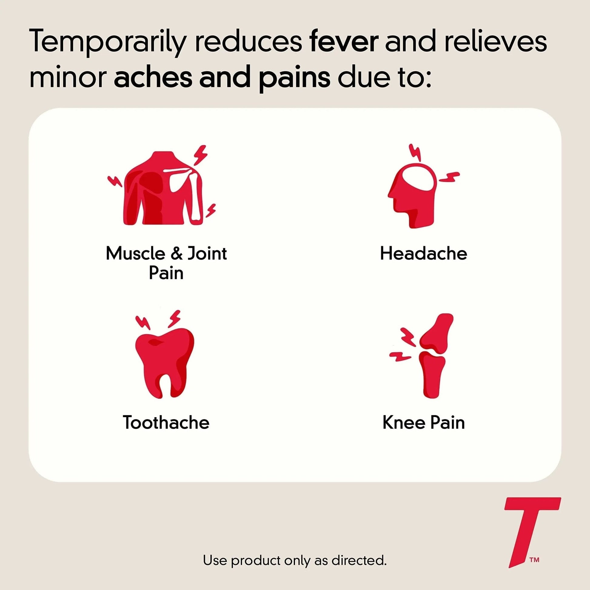 Tylenol Extra Strength 500 mg Acetaminophen Caplets, Pain Reliever & Fever Reducer, Acetaminophen for Minor Arthritis Pain, Headache, Backache & Menstrual Pain Relief, Travel Size, 6 Ct - Maple Wellness Supplements