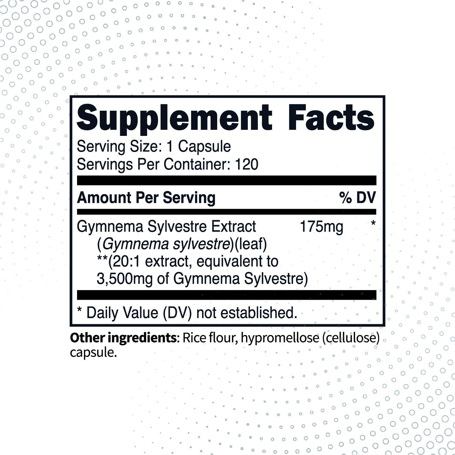 Type Zero Clean Gymnema Sylvestre 3,500mg Equivalent from 175mg of 20:1 Extract Per Serving, 120 Capsules for 120 Servings Per Bottle, Non-GMO. Gluten Free - Maple Wellness Supplements