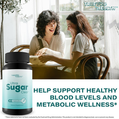 Ultra Sugar Clear - Our Best Blood Cleanse Detox Supplement - Bloodflow Support Supplement - Healthy Circulation Support Supplement - Sugar Balance Supplement - Sugar Health Blood Cleansing Formula - Maple Wellness Supplements