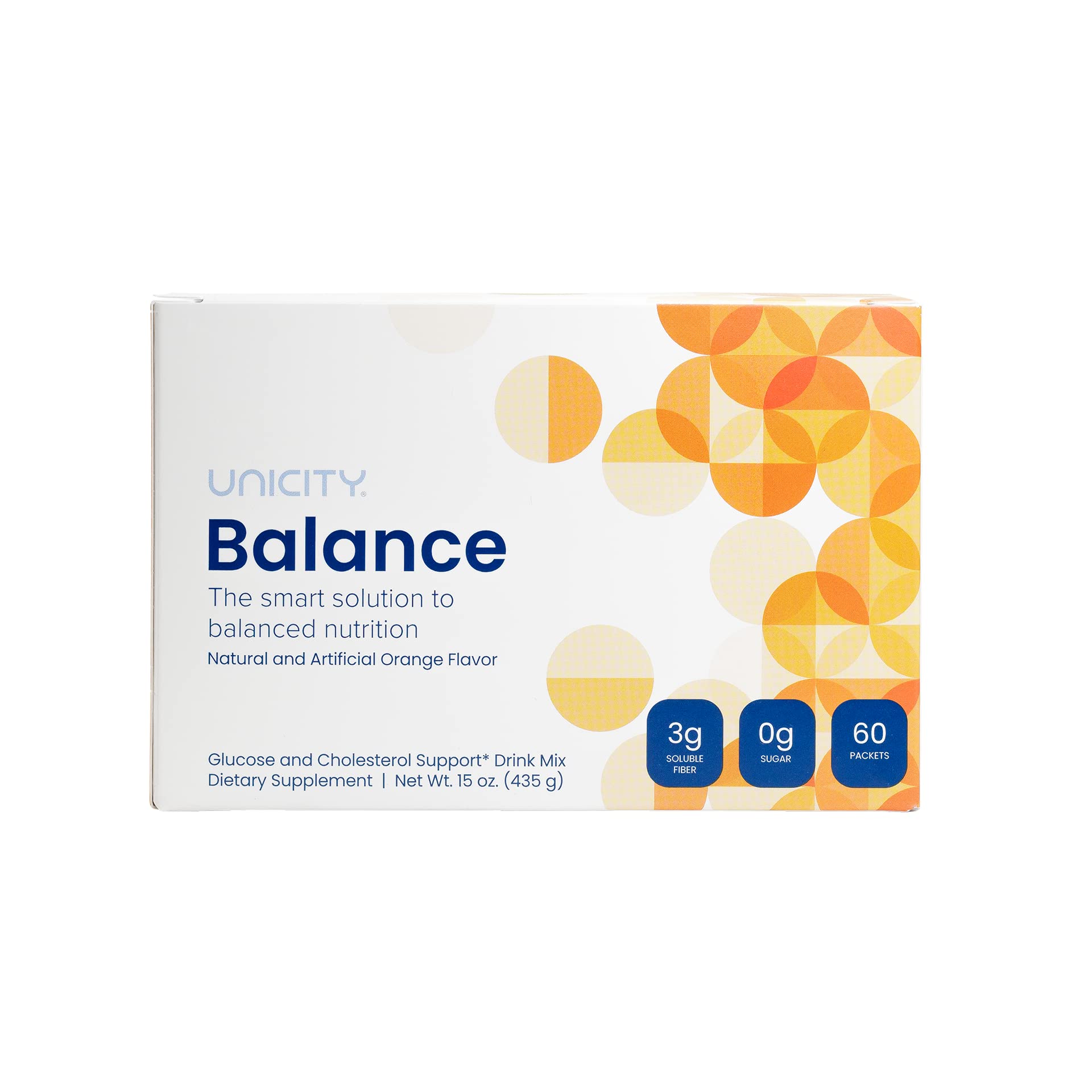 UNICITY BALANCE ORANGE - Stay Full Longer by Slowing Carbohydrate Absorption - Maple Wellness Supplements