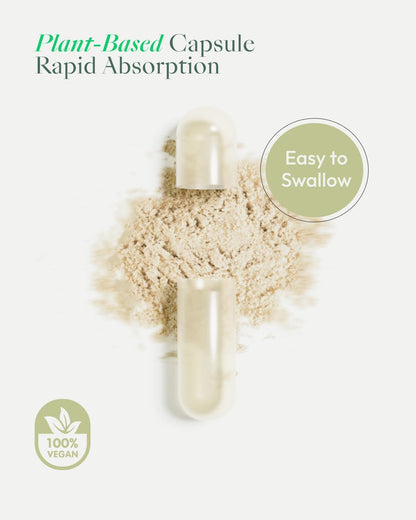 Upbe Ashwagandha Supplements for Women & Men - KSM-66® with Bacopa & Milk Thistle, 60 Vegan Capsules - Stress Relief, Mood, Cortisol Support, Extra Strength Ashwagandha Capsules - Maple Wellness Supplements