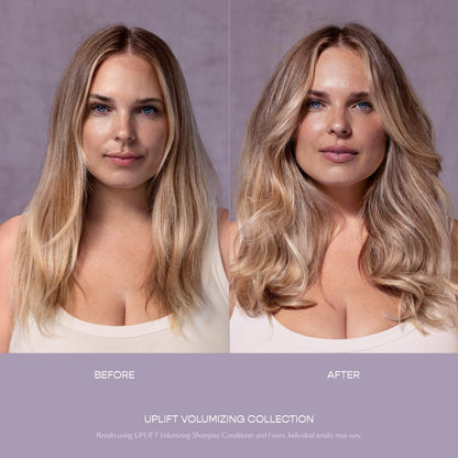 Uplift Volume Trio Kit with Shampoo, Conditioner, & Styling Foam for Volumizing & Fuller Looking Hair - Maple Wellness Supplements