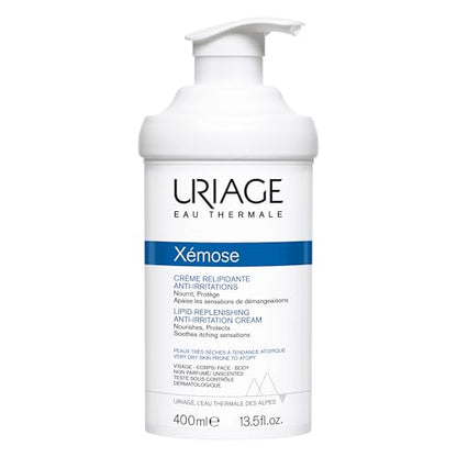 Uriage Xemose Lipid-Replenishing Anti-Irritation Cream | Soothing Moisturizing Lotion - Maple Wellness Supplements