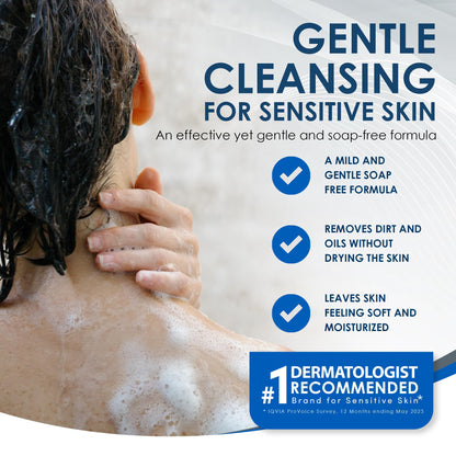 Vanicream Gentle Body Wash -12 fl oz - Formulated Without Common Irritants for Those with Sensitive Skin - Maple Wellness Supplements