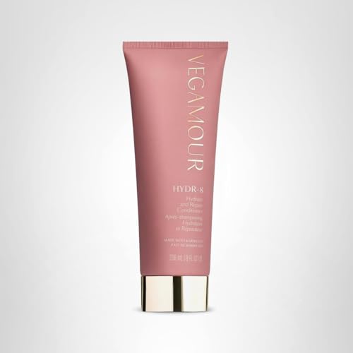 VEGAMOUR HYDR-8 Hydrate and Repair Conditioner - Hydrating Conditioner with Marula Oil, Moringa Oil, Ceramides & Biotin, Natural Conditioner for Dry Hair - Maple Wellness Supplements