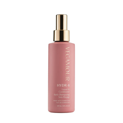 VEGAMOUR HYDR-8 Leave-In Conditioner, for Deep Hydration & Heat Protection, with Vegan Keratin, for Soft, Silky, Frizz Free Hair, 5 fl oz - Maple Wellness Supplements