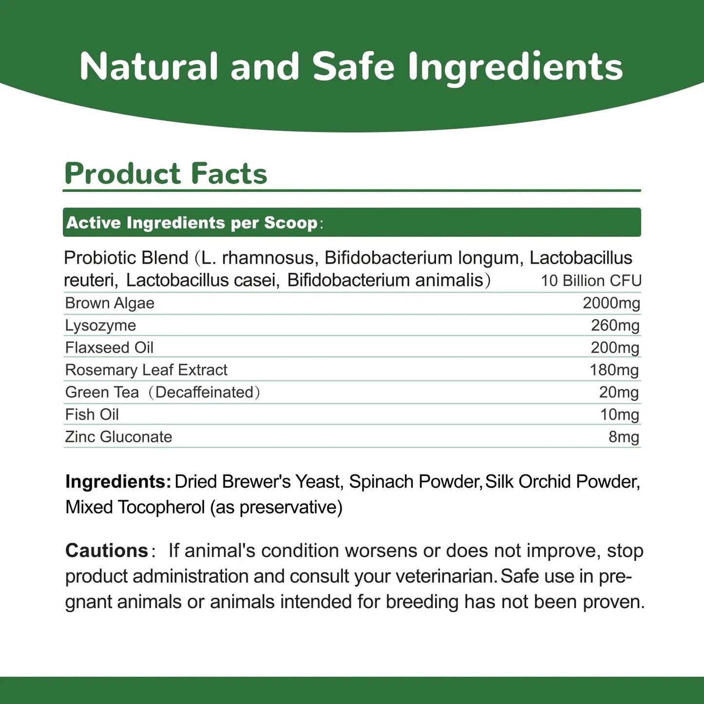 Vetriuntrix Dog Teeth Cleaning Powder, Dental Powder for Dogs Teeth Tartar Remove & Plaque Off, Fresh Breath for Dogs with Natural Plants Blend, Enzymes and Postbiotics, 300g - Maple Wellness Supplements