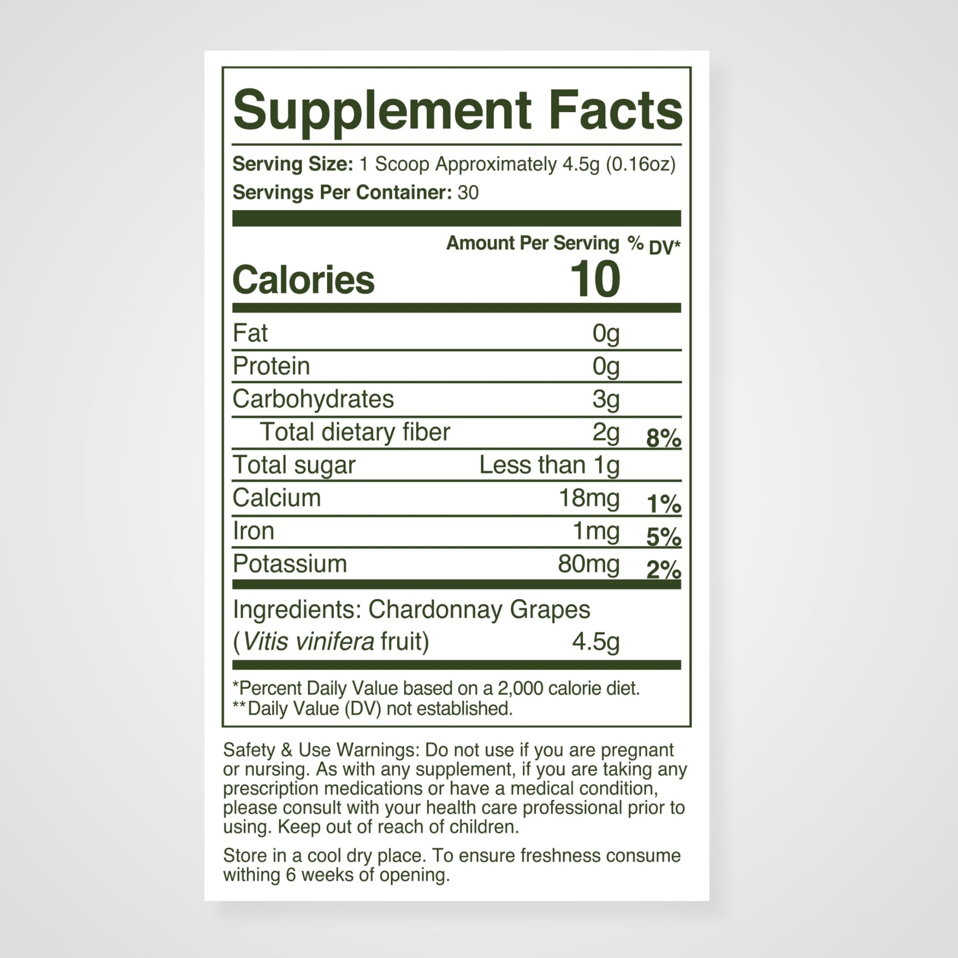 WellVine Premium Smart Prebiotic Gut Health Supplement Powder for Men & Women | Digestive Support & Gut Health With 100% Upcycled Chardonnay Grapes | Plant-Based - Maple Wellness Supplements