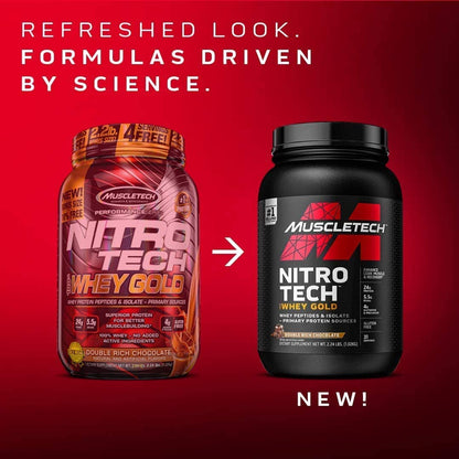 Whey Protein Powder MuscleTech Nitro-Tech Whey Gold Protein Powder Whey Protein - Maple Wellness Supplements