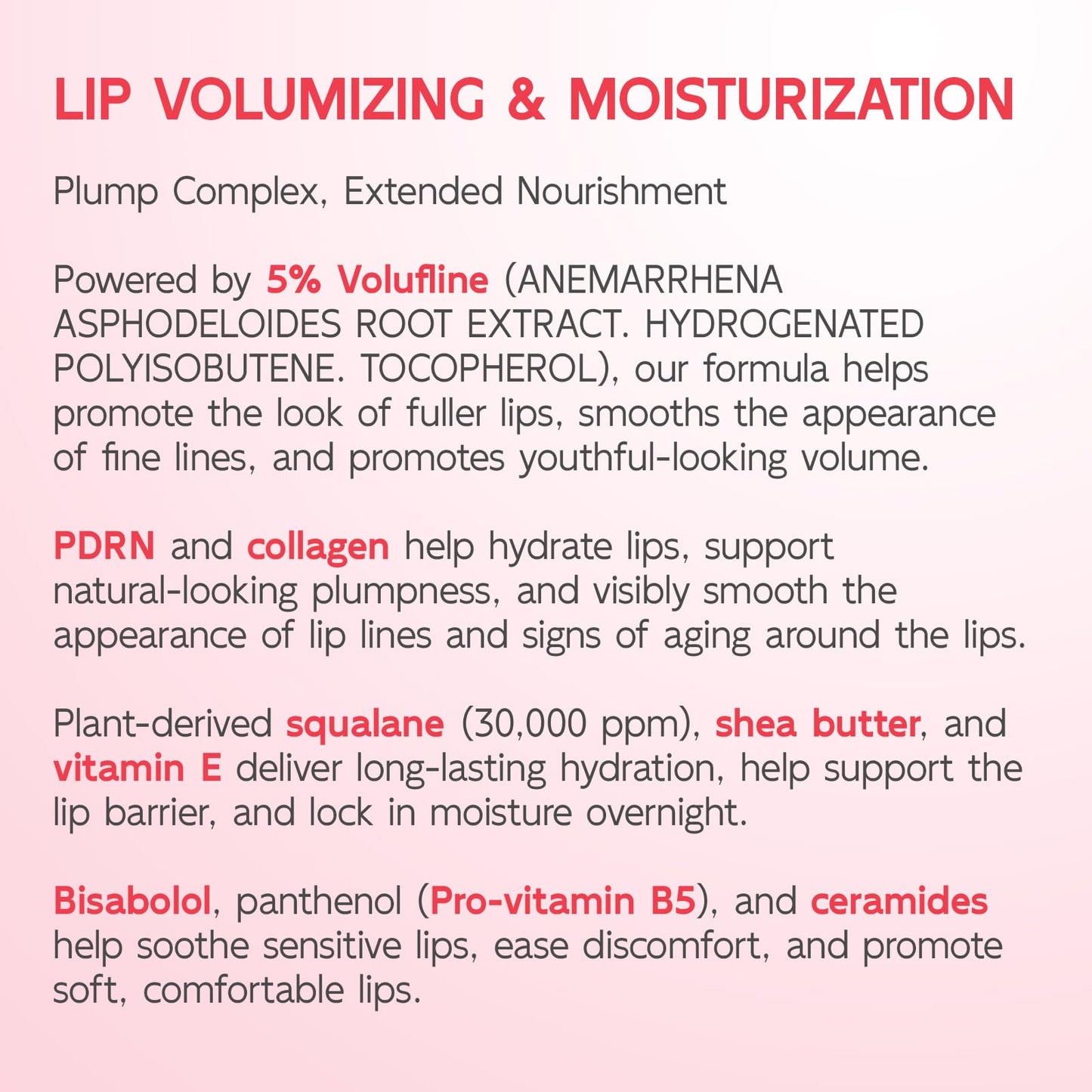 YouthVibe Lip Mask Overnight Moisturizing - Nourish & Hydrate, Antioxidants, 5% Volufiline - Maple Wellness Supplements