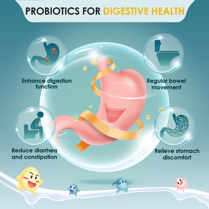 ZEBORA Probiotics for Men and Prebiotics for Digestive Health, 90 Tablets, 60 Billion CFUs for Immune and Gut Health, 10 Strains, Hypoallergenic Probiotics, - Maple Wellness Supplements
