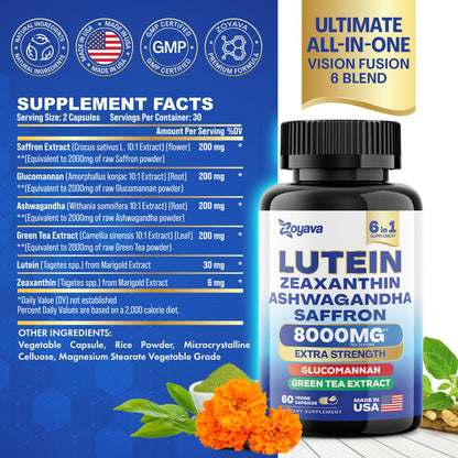 Zoyava Sea Moss 16-in-1 and Lutein 6-in-1 Bundle - Maple Wellness Supplements